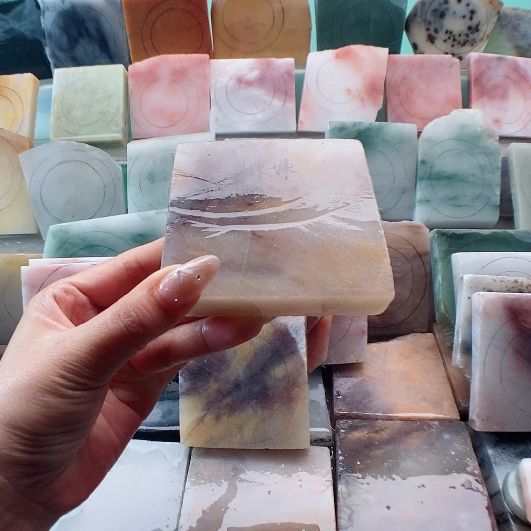 石英质玉（金丝玉）手镯未镶嵌姝***家手镯定制