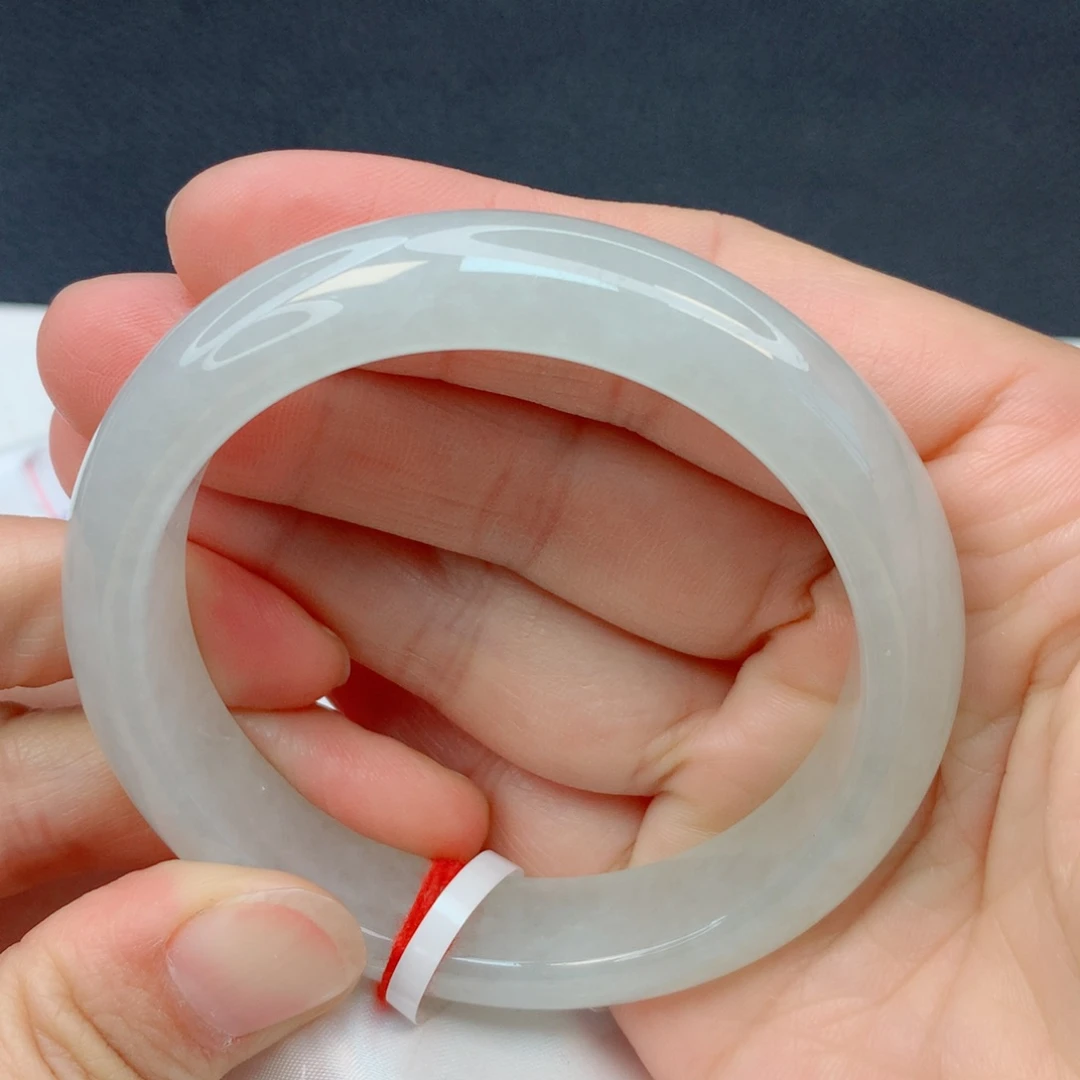 翡翠未镶嵌手镯54圈