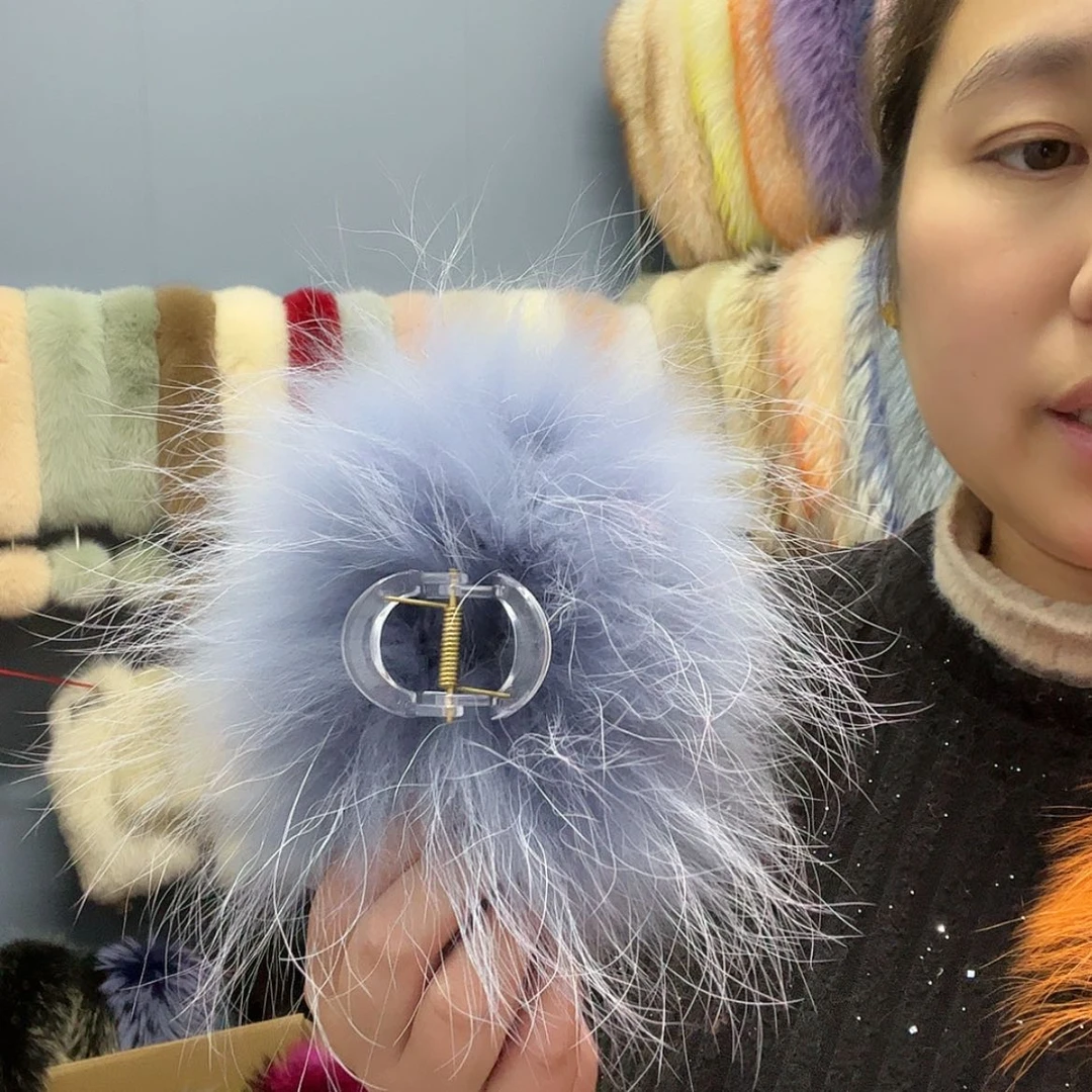 【闪购商品】貉子毛带子款
