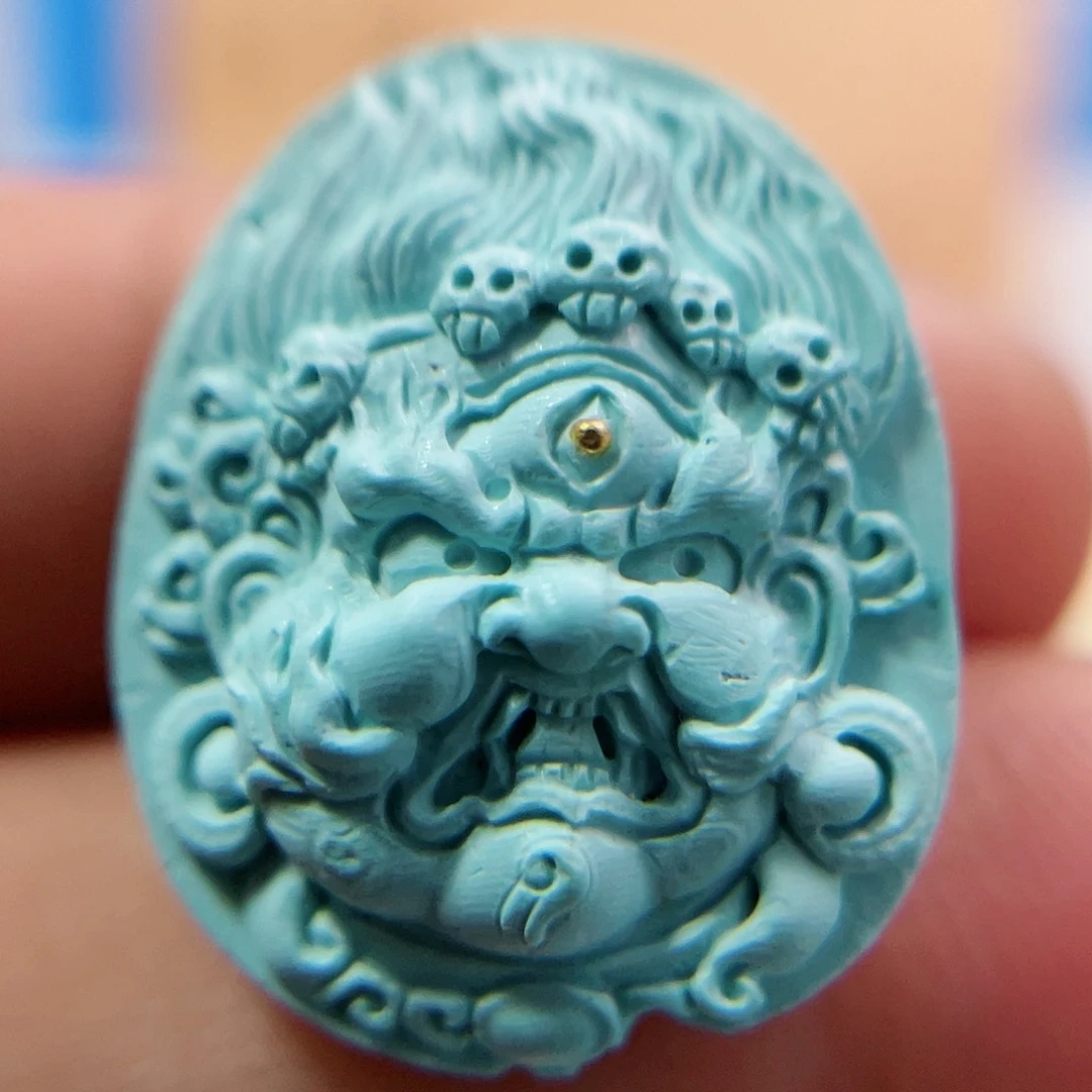 绿松石配饰18K金镶嵌