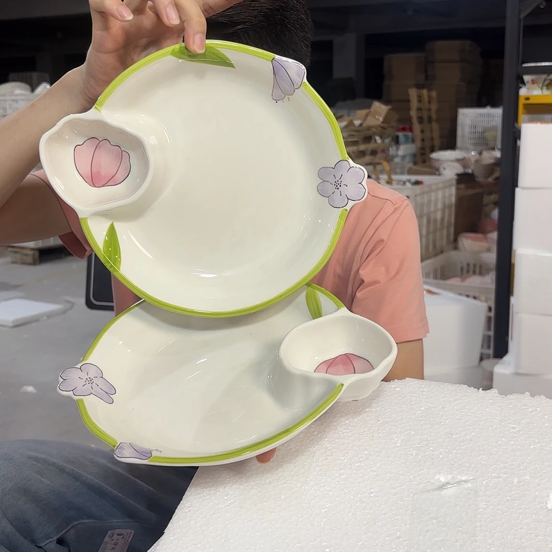 瓷微瑕陶瓷餐具釉下彩