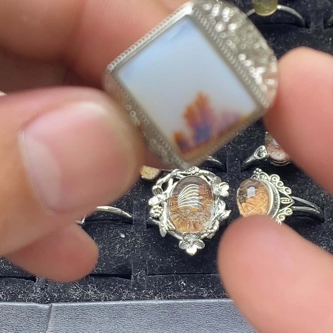 未镶嵌水晶珠宝半成品