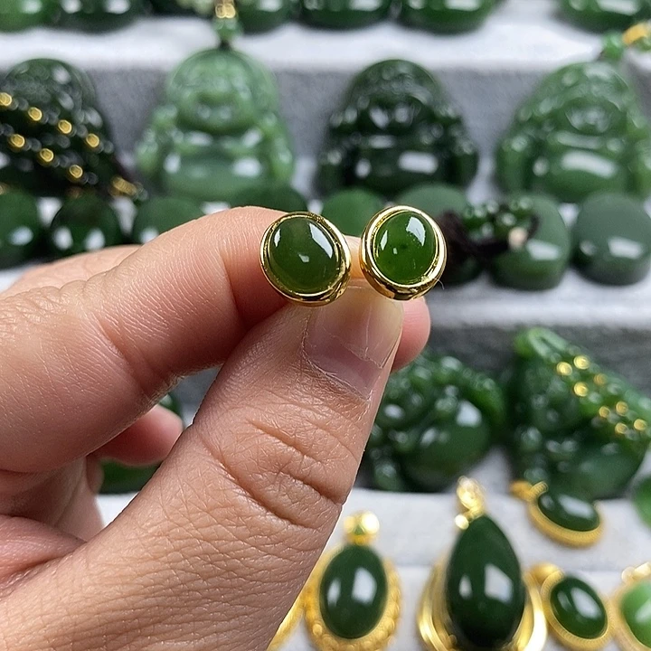 和田玉（碧玉）未镶嵌项链