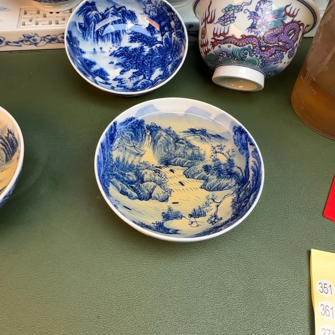 纯手工纯手绘茶具茶具石头349