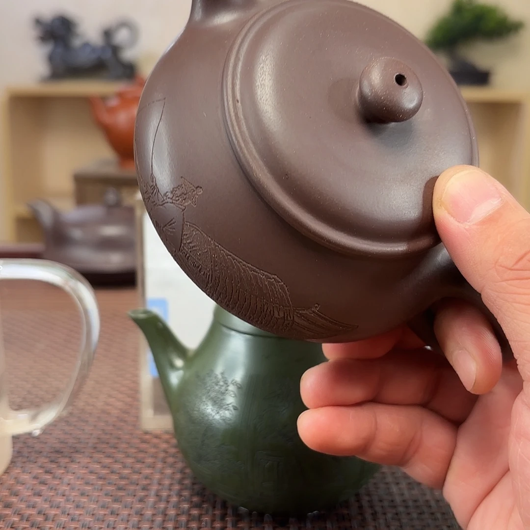 前***锋茶壶紫砂微瑕处理