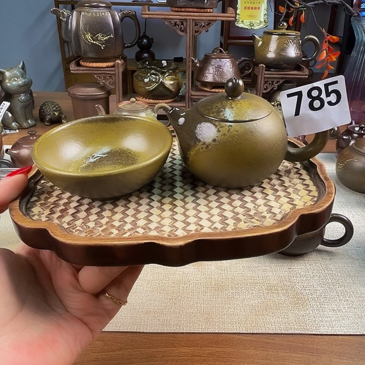 柴烧壶泡茶香柴燒壺