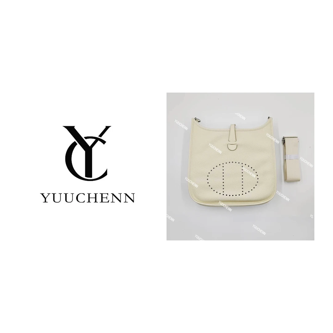 YUUCHENN/28cm手工蜡线 原创设计高定真皮包 HH1974