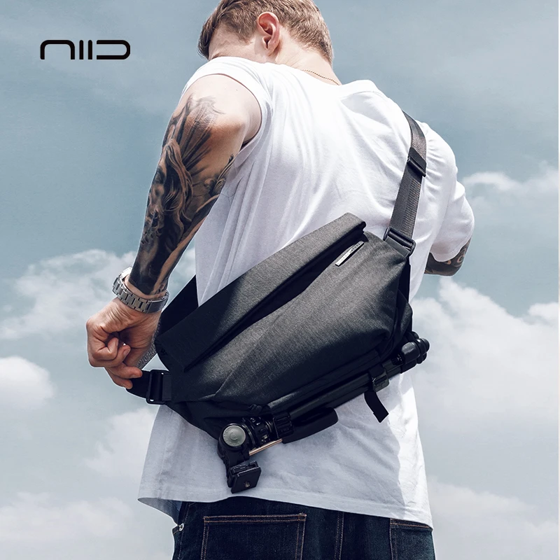 【专属】NIID原创斜挎包男款快拆磁吸扣户外单肩包多功能邮差包R1