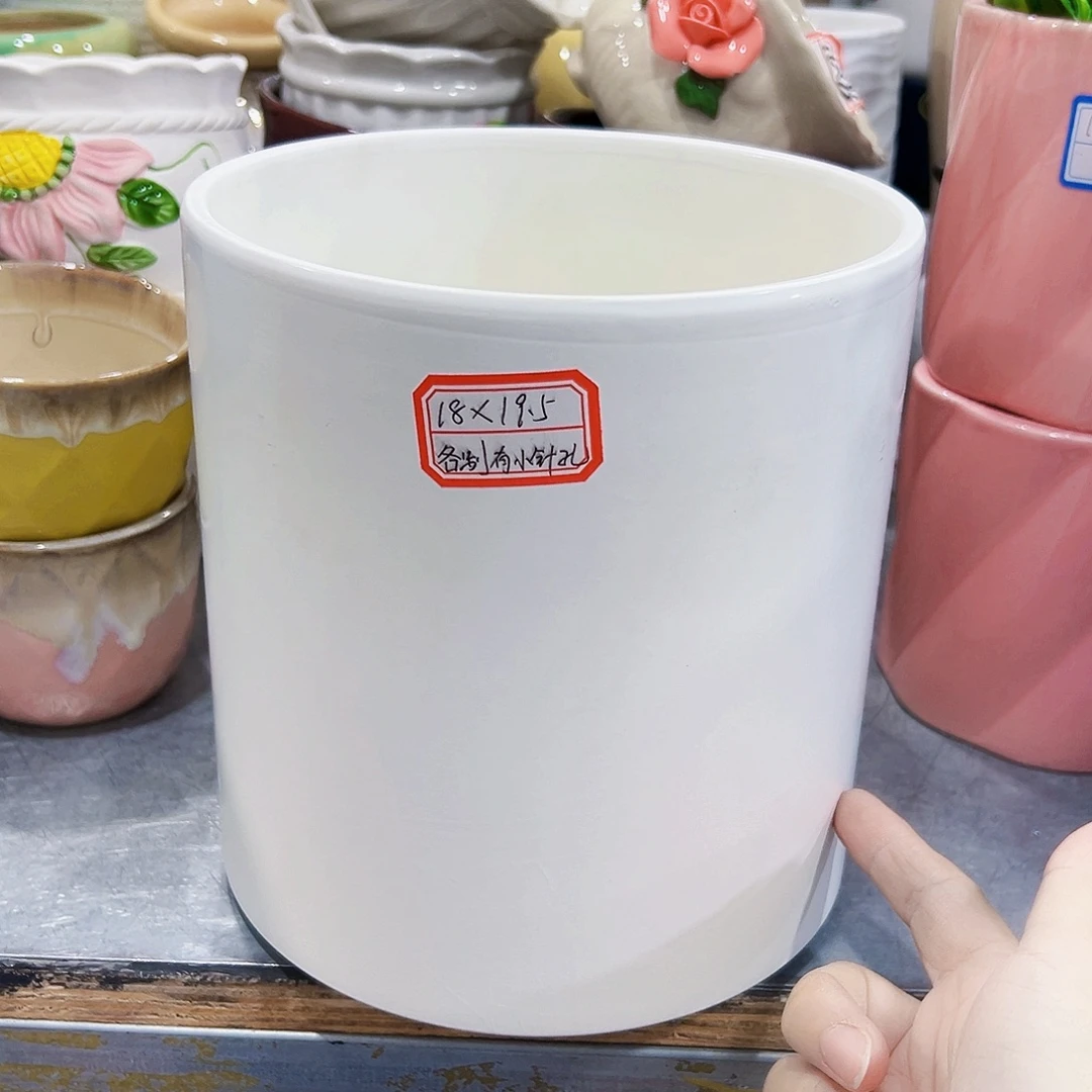 外贸尾单陶瓷花盆凑单10米包邮