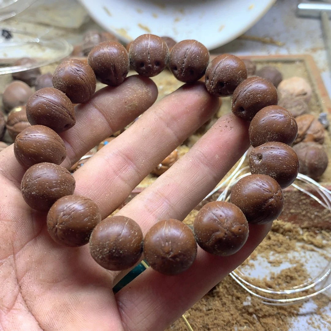 紫金鼠吊坠原皮手串