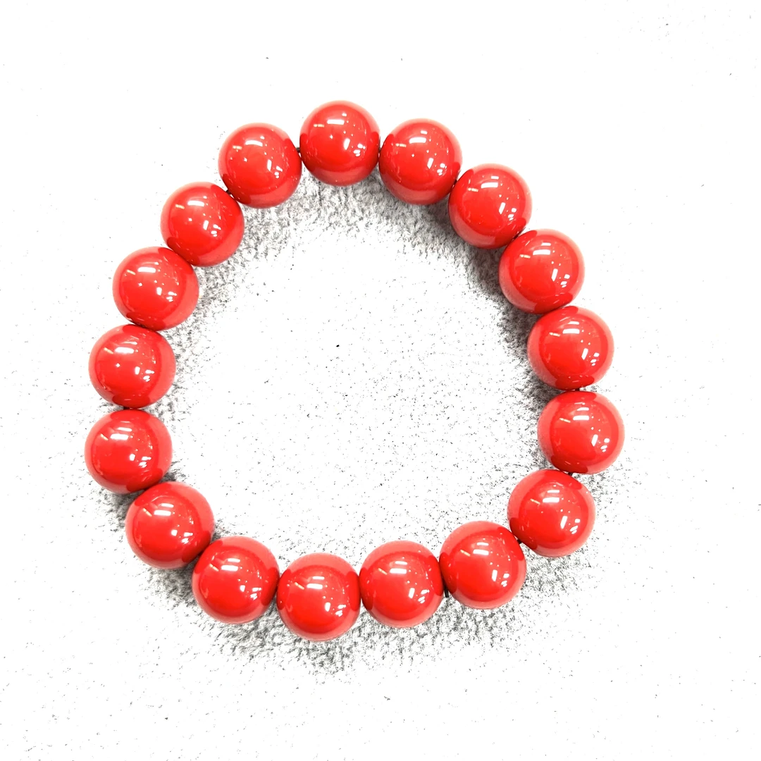 M173-卡12红色圆珠手串