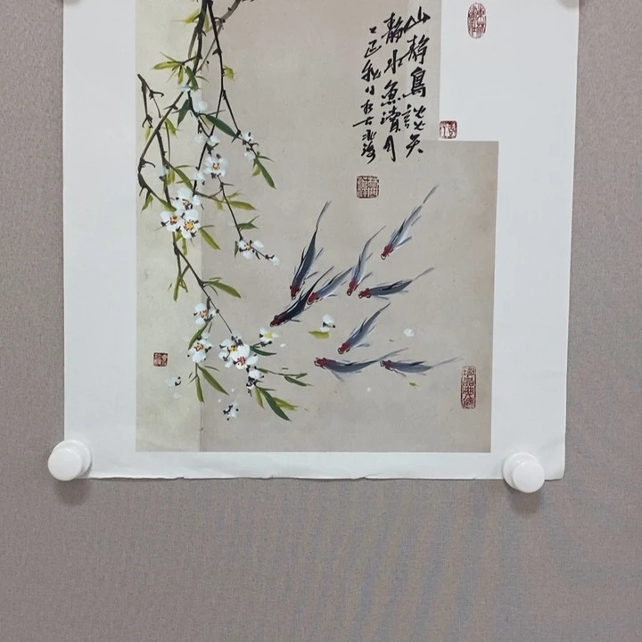 国画亲笔手绘原创