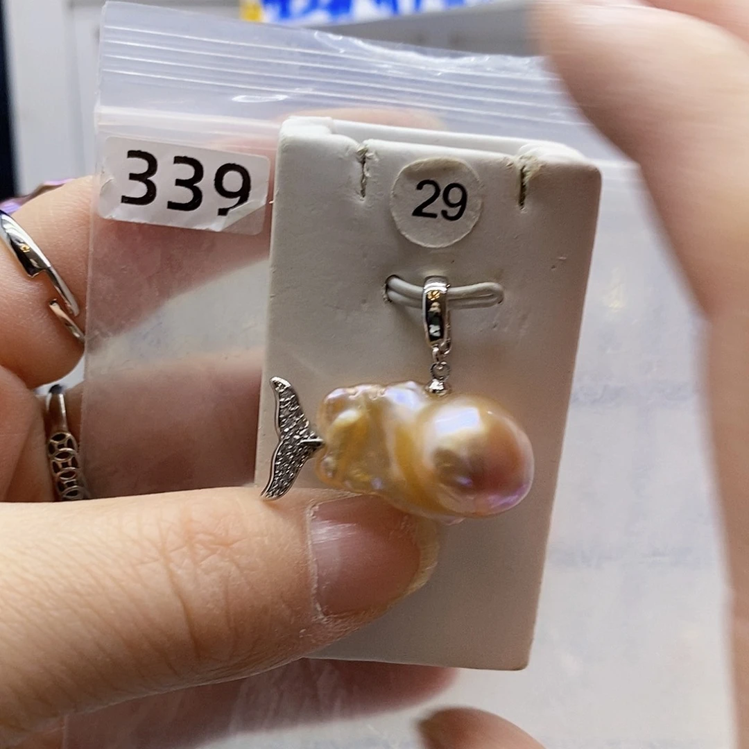 颈饰合金淡水珍珠