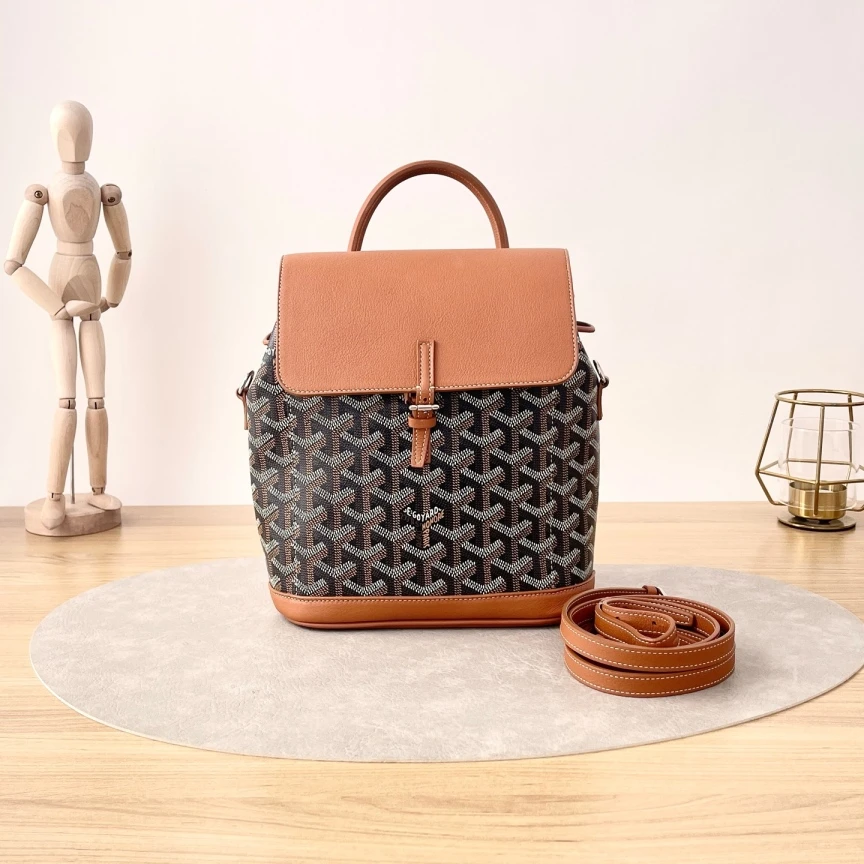 95新 Goyard Alpin Mini/双肩包/3077