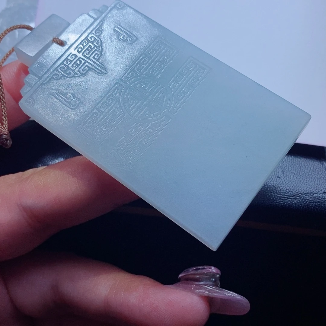 黑***妹定制翡翠未镶嵌翡翠