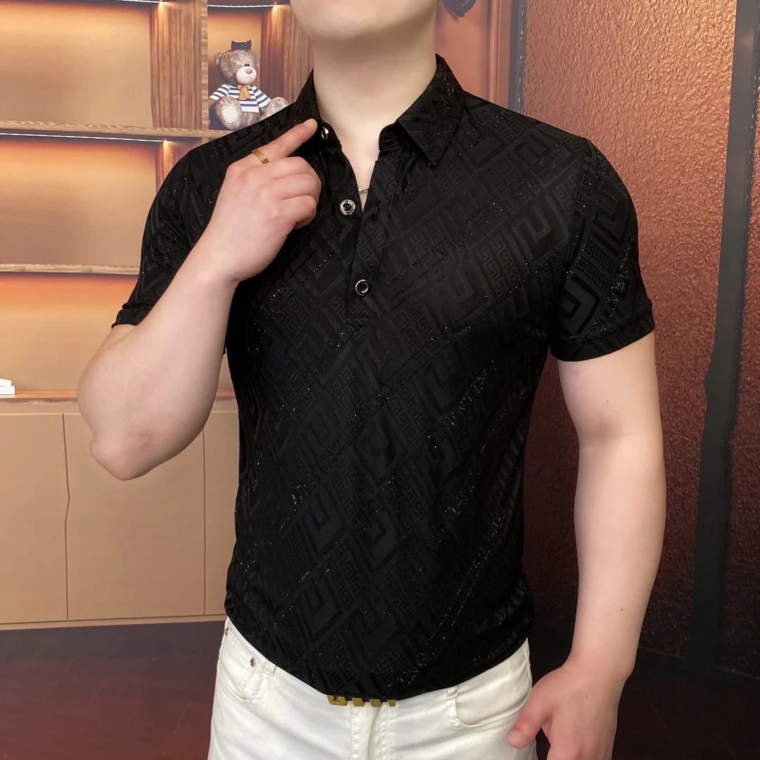 短袖男士时尚F-49