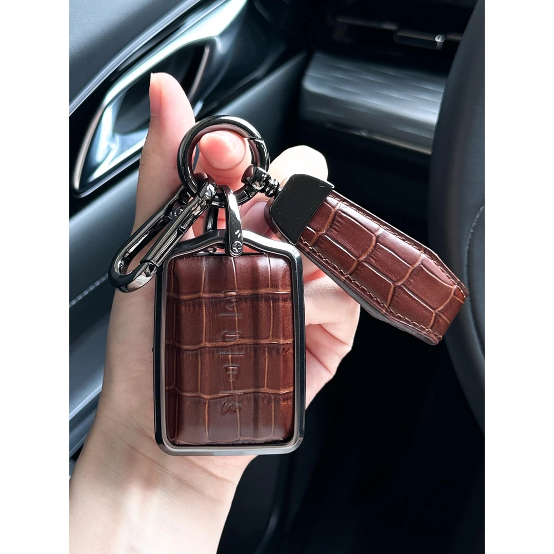 新款坦克300钥匙套500新能源真皮高档700Hi4金属男士400车壳包扣