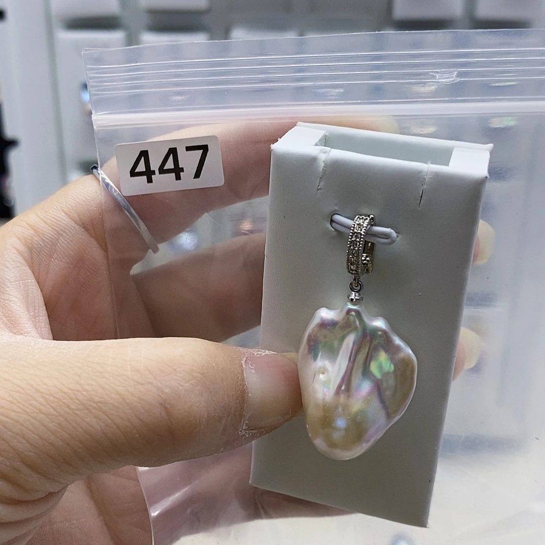 颈饰合金淡水珍珠