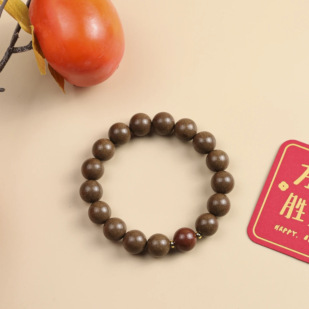 【国之瑰宝】天木合香珠手串 手持珠 天然手工（送三角挂牌）