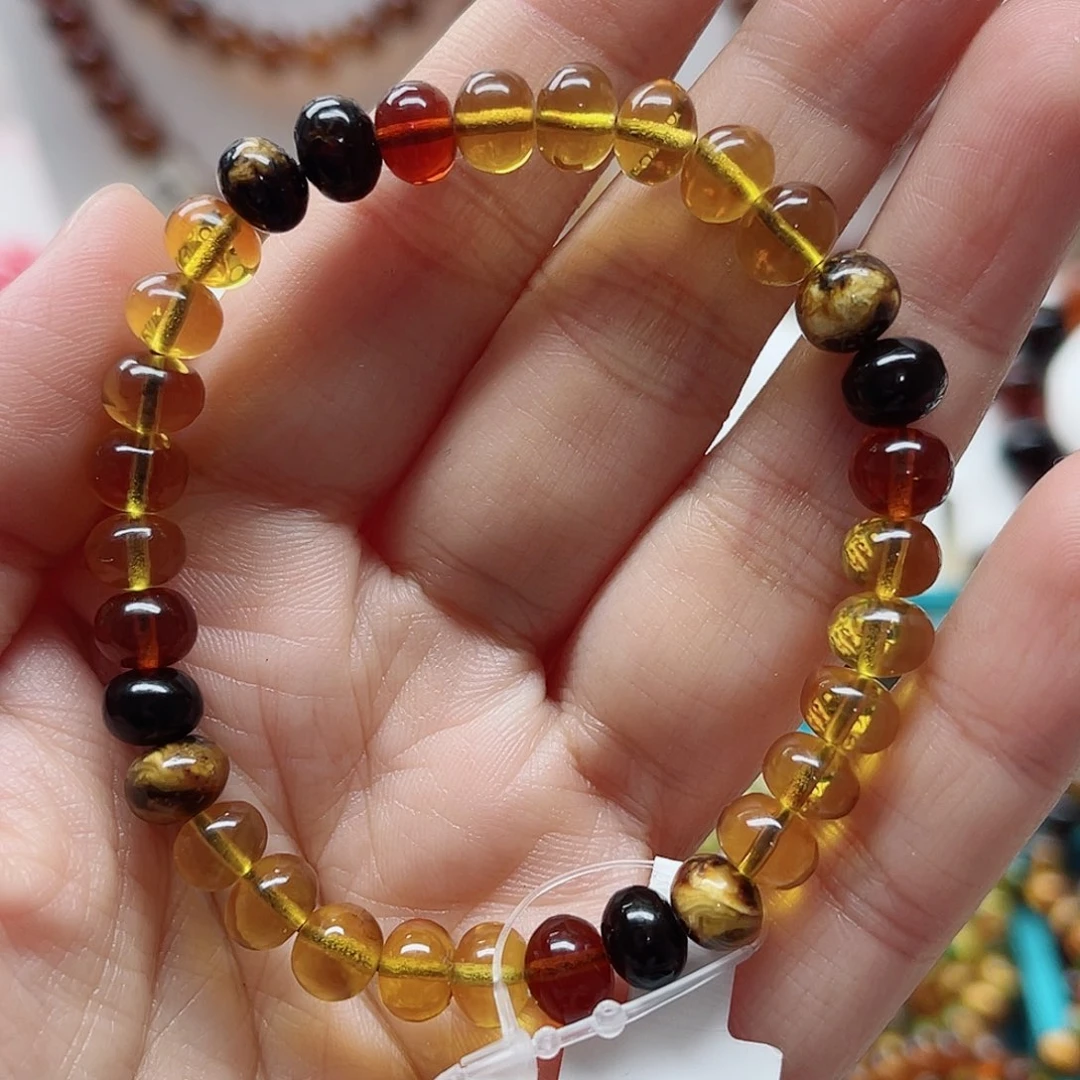 手链琥珀未镶嵌琥珀7