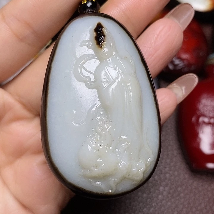 和田玉颈饰未镶嵌用****0