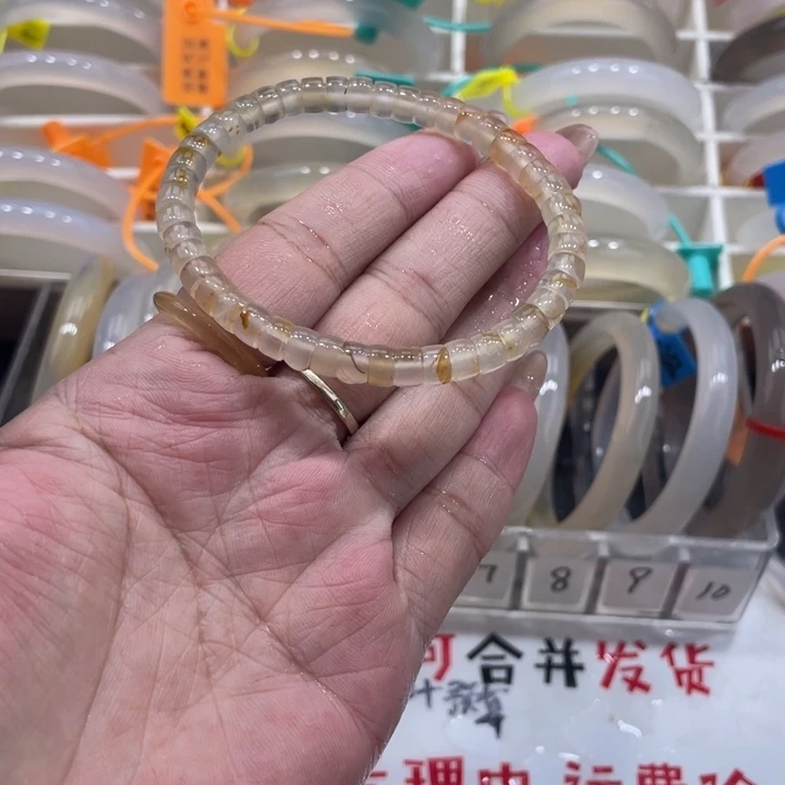 玛瑙/玉髓未镶嵌手镯