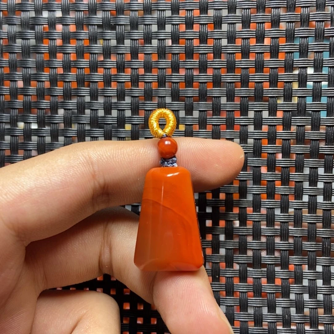 南红玛瑙未镶嵌吊坠(不含链)