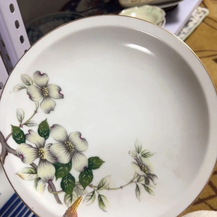 盖碗瓷器直播放漏中