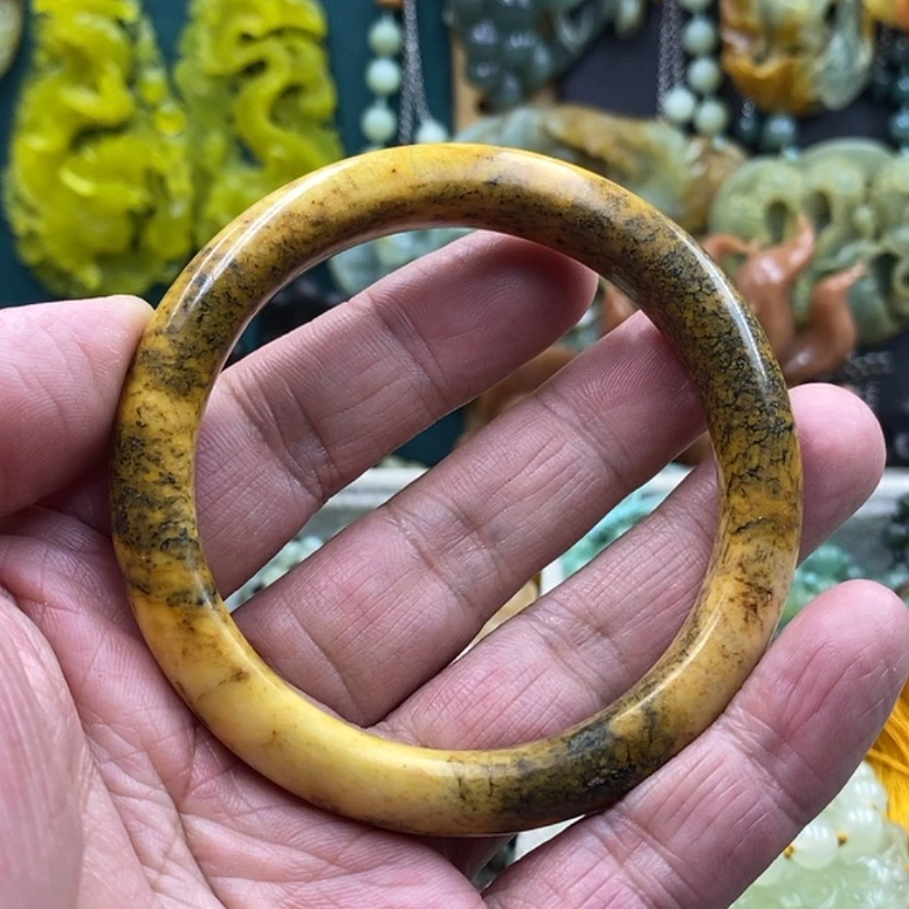【闪购商品】未镶嵌岫玉手镯61