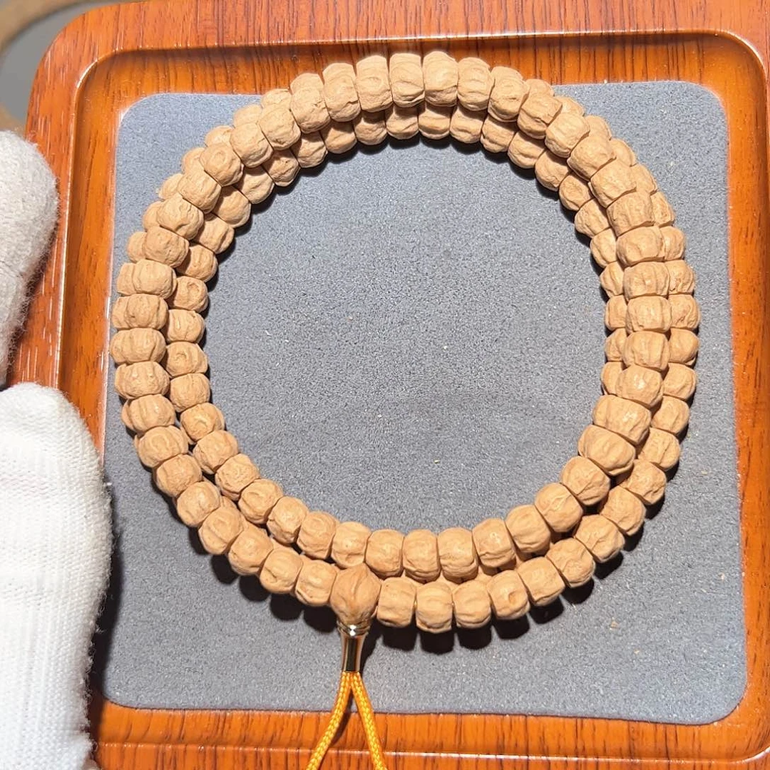 柏香籽/百香籽吊坠油皮莲花直切顺7.5+