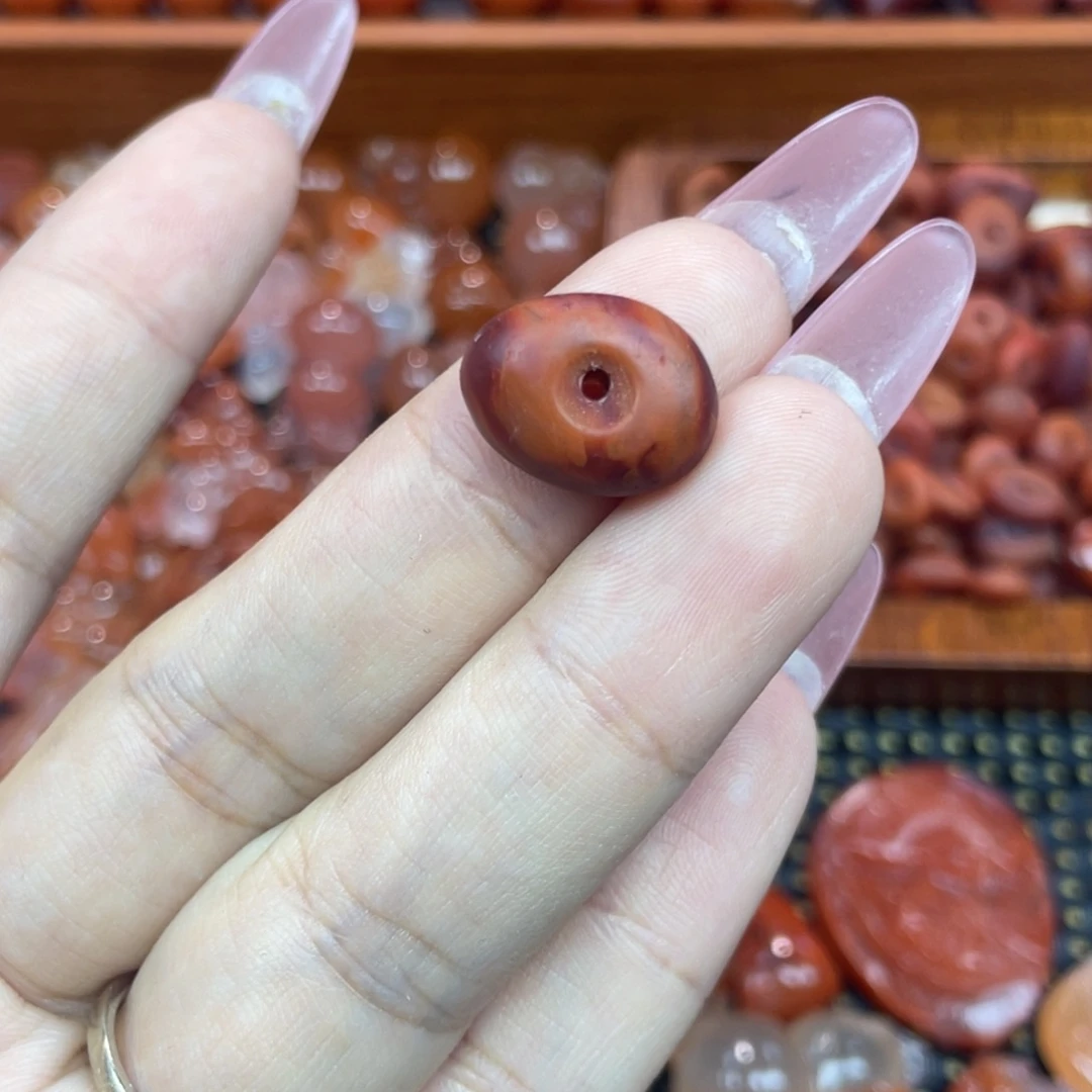 H***I南红玛瑙未镶嵌颈饰战扣