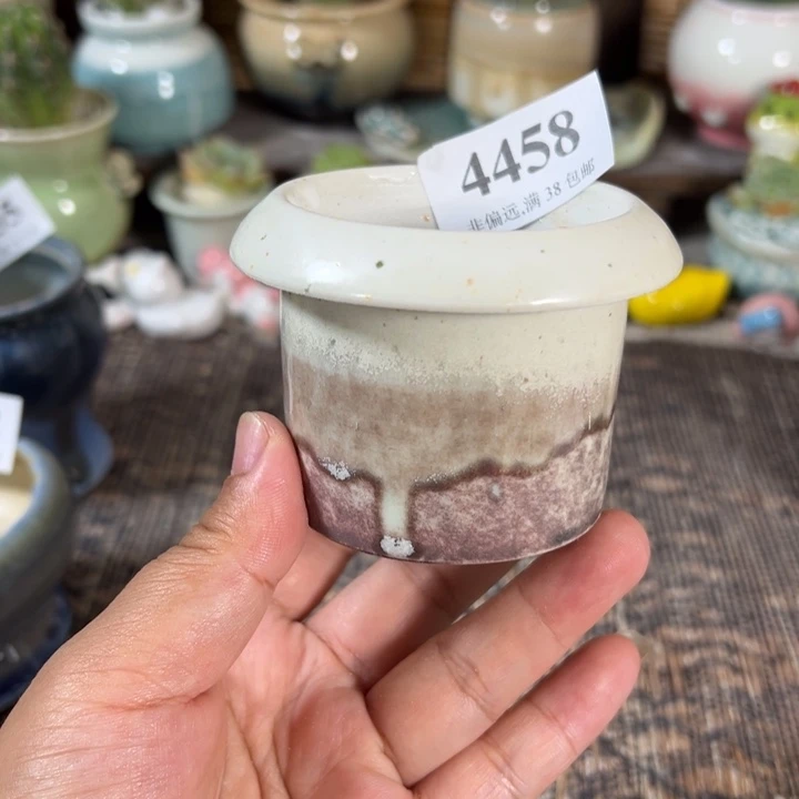 口5 手工花盆满30包邮