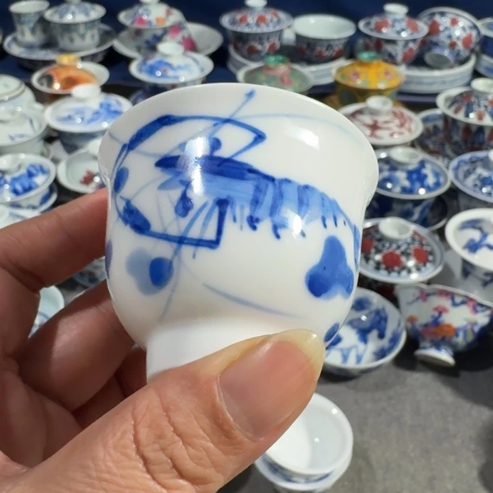 景德镇手工手绘杯