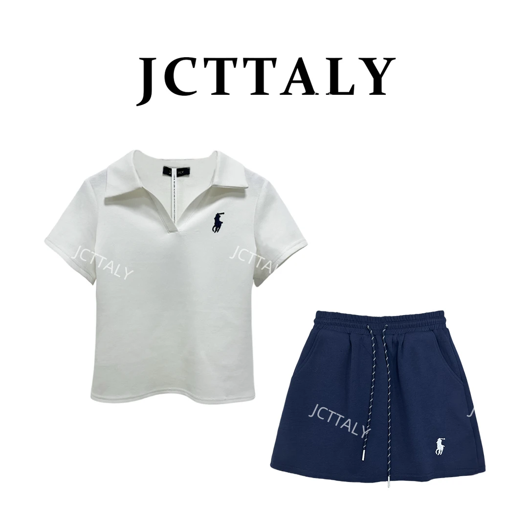 【宠粉价】减龄系列>宽松版夏季透气T恤短裙休闲套装NH-A323