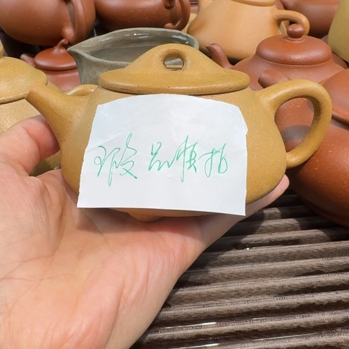 紫砂茶壶黄金段无添加180瑕