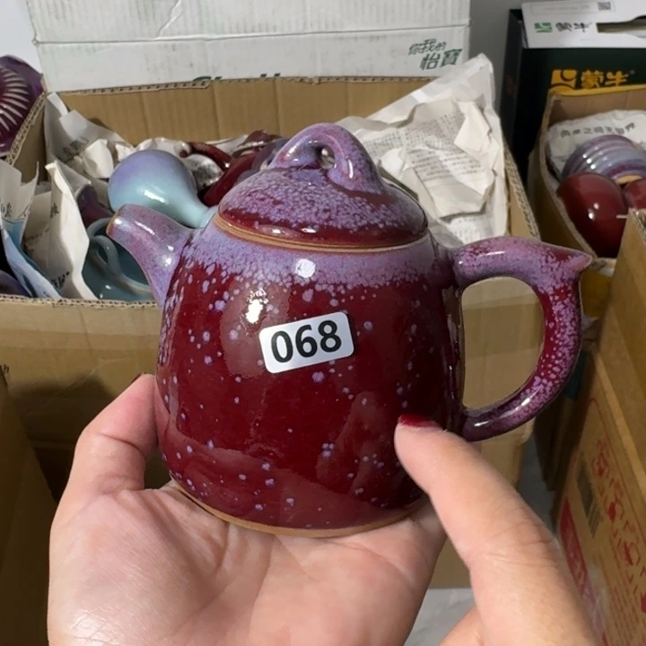 摆件陶郑家钧窑摆件