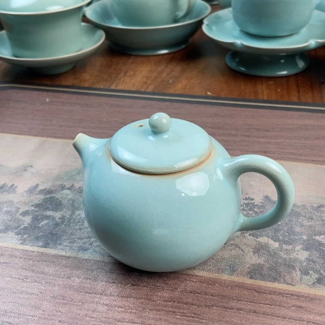 摆件原产地原矿汝瓷～茶器