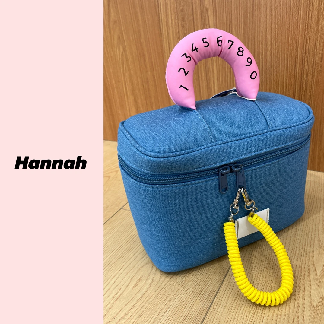 Hannah | 可可爱爱化妆包容量超大 色卡问客服 （No褪No焕）