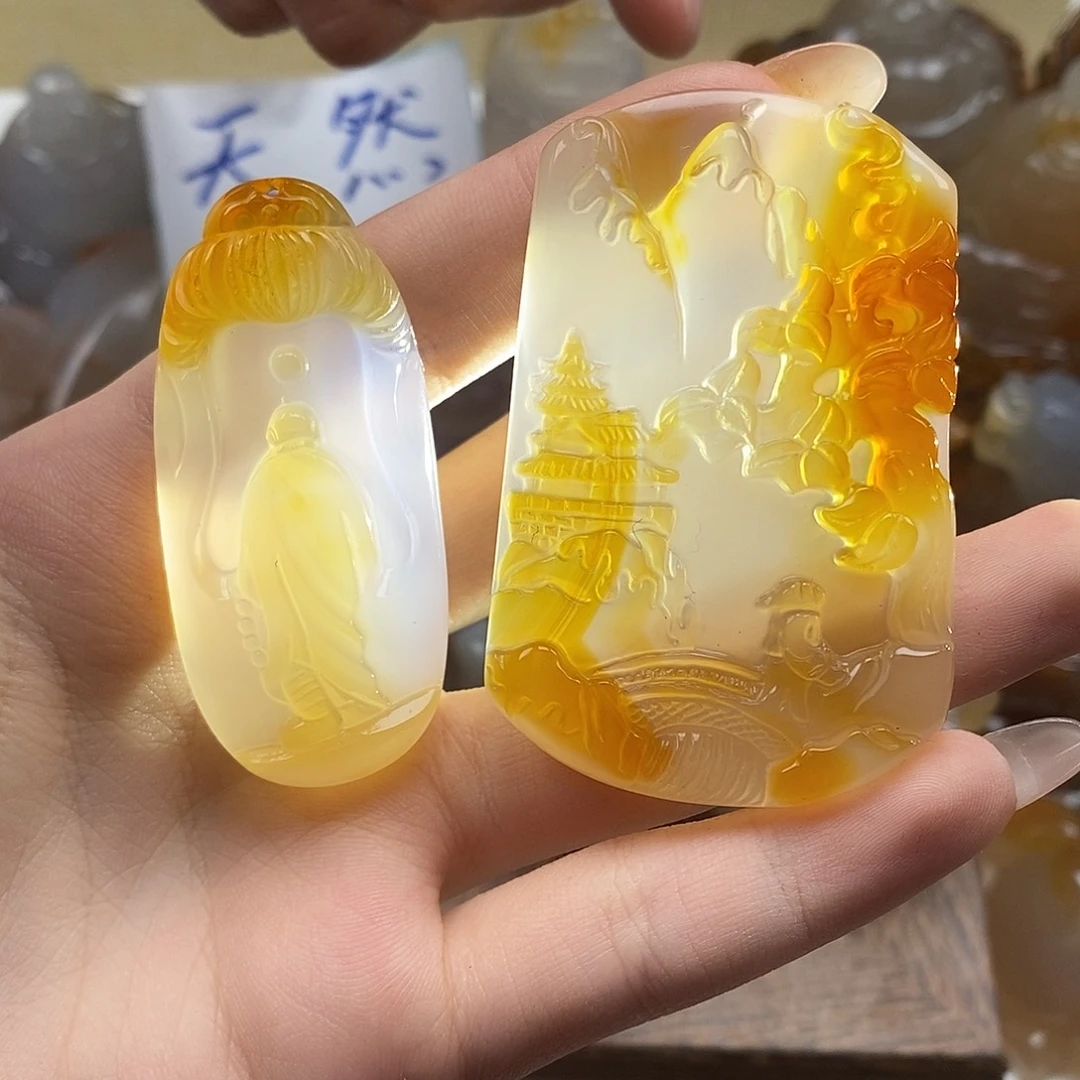 玛瑙/玉髓未镶嵌颈饰