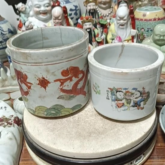 陶其他青花陶瓷摆件粉彩陶瓷摆件粉彩