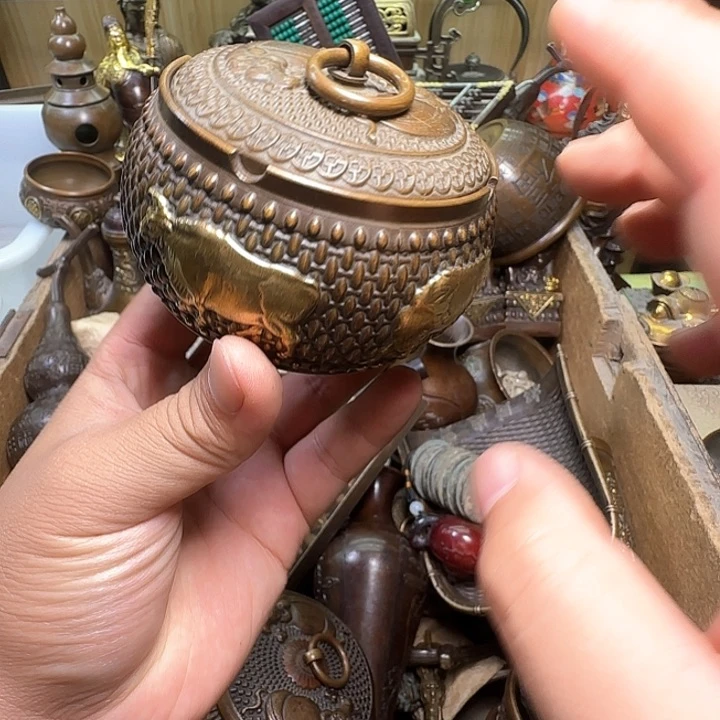 铜器办公室茶室摆件