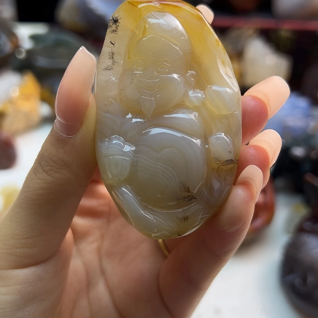 玛瑙/玉髓合金颈饰