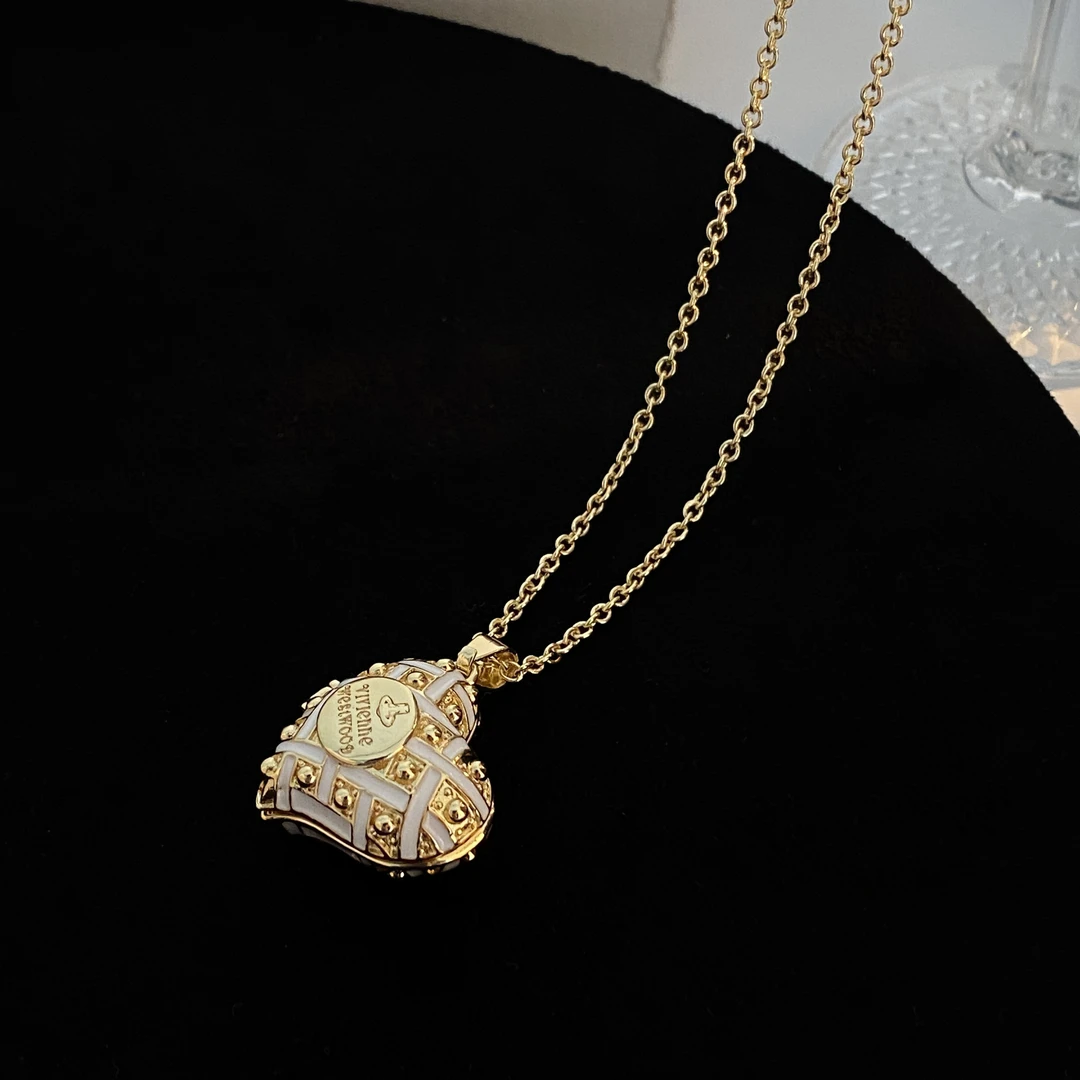 钛钢项链 8244法式原创设计合金铜合金简约小众首饰链子饰品