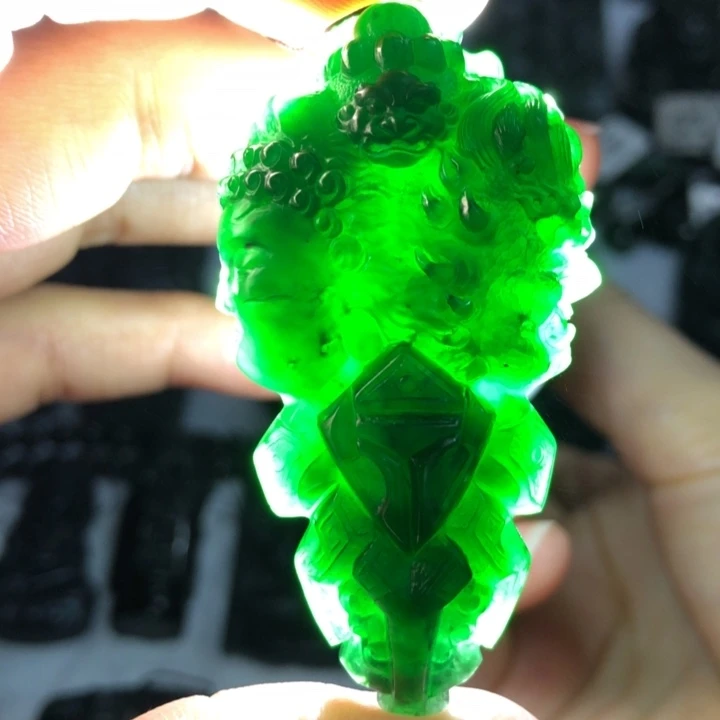 定制翡翠未镶嵌一念之间杵