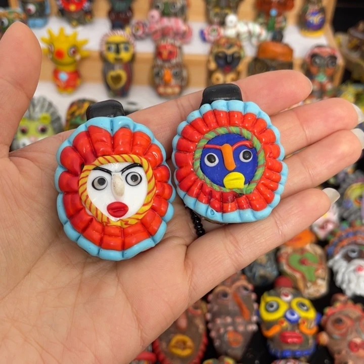 琉璃饰品1只不退不换