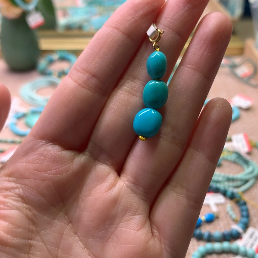 绿松石未镶嵌配饰