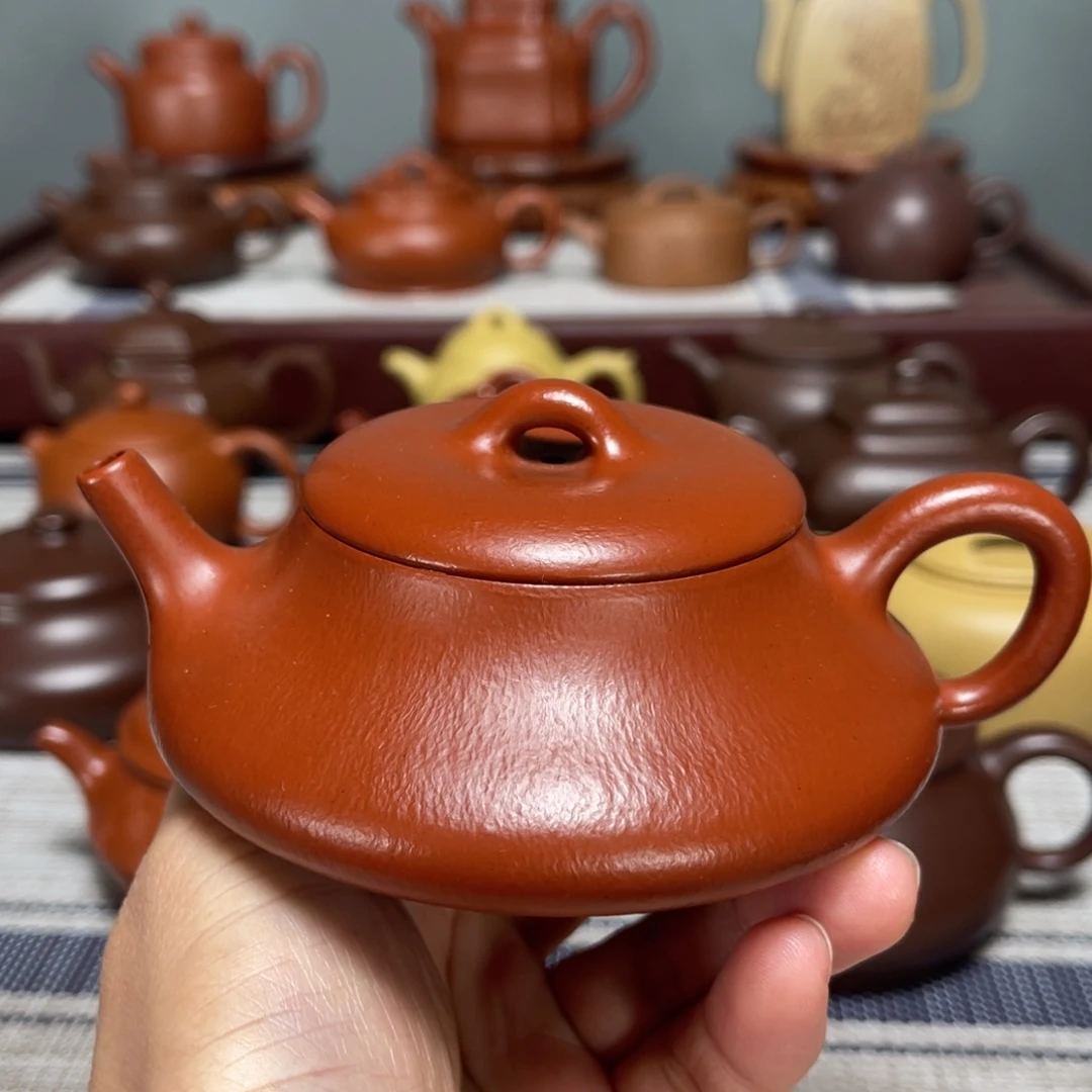 紫砂茶壶全手工制作140cc