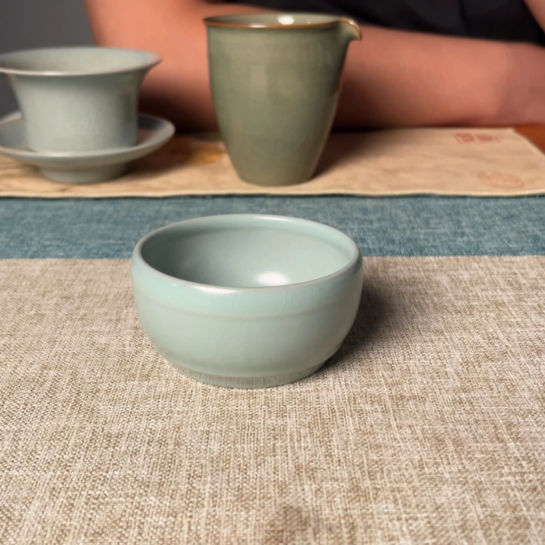 杯清凉寺仿古釉王国奇鼓腹杯