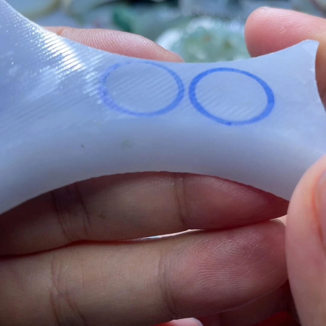 定制翡翠未镶嵌天然翡翠12➕纯色圆珠2