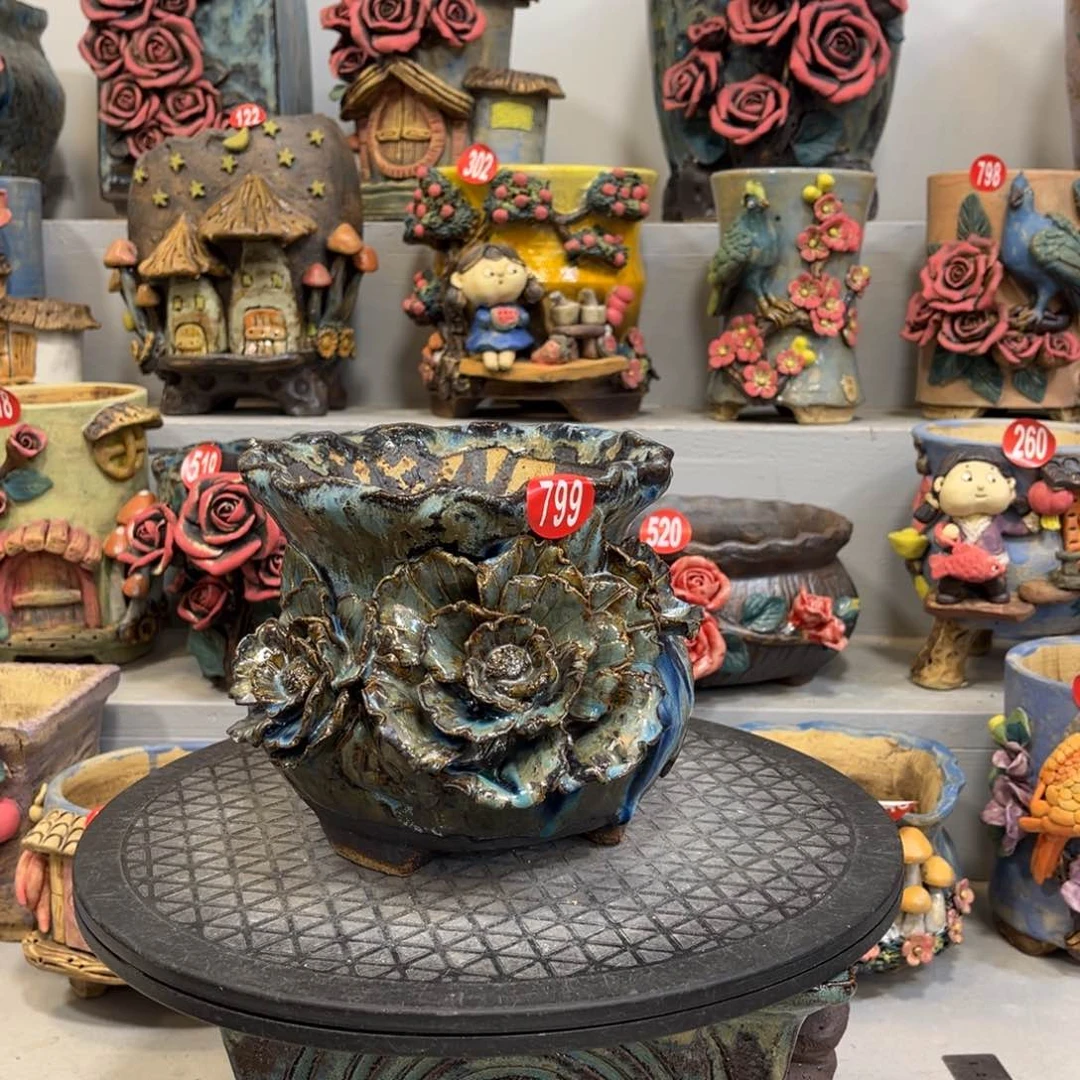 陶瓷福利799 号陶然花盆厂家直销